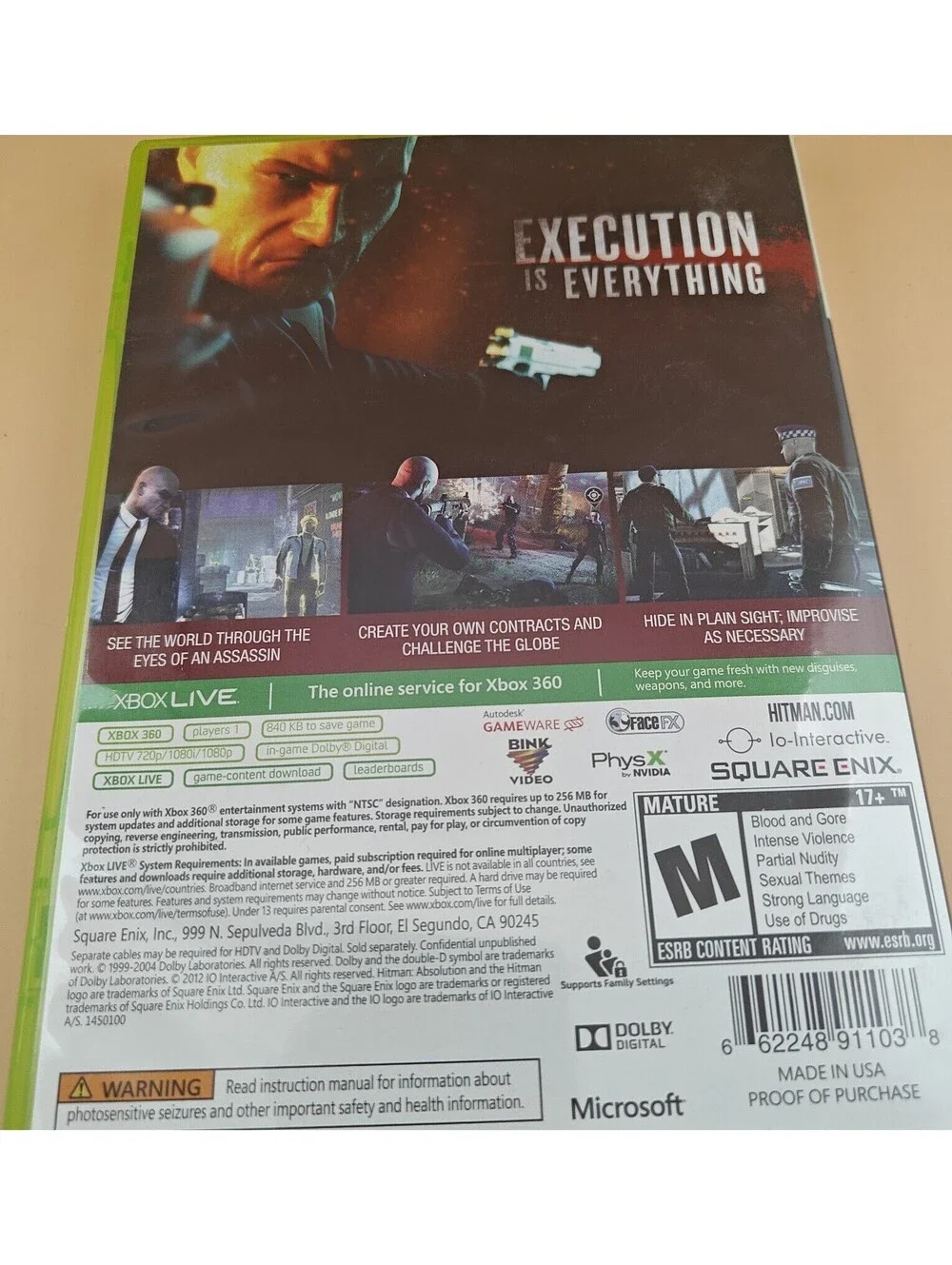 Microsoft hitman absolution